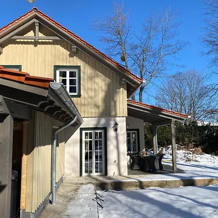 Ferienhaus Ilsenburg, Luxurioese Landhaeuser Mit Sauna Und Kamin, Mitten Im Harz Esterno foto