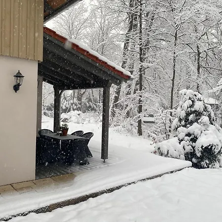 Ferienhaus Ilsenburg, Luxurioese Landhaeuser Mit Sauna Und Kamin, Mitten Im Harz Esterno foto