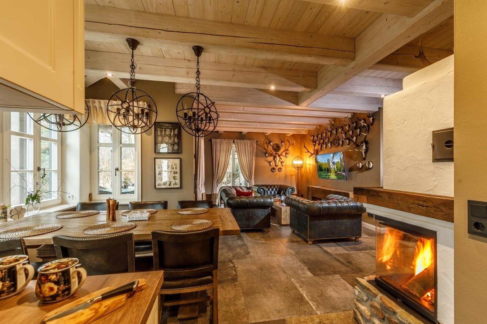 Ilsenburg, Luxurioese Landhaeuser Mit Sauna Und Kamin, Mitten Im Harz Ferienhaus *