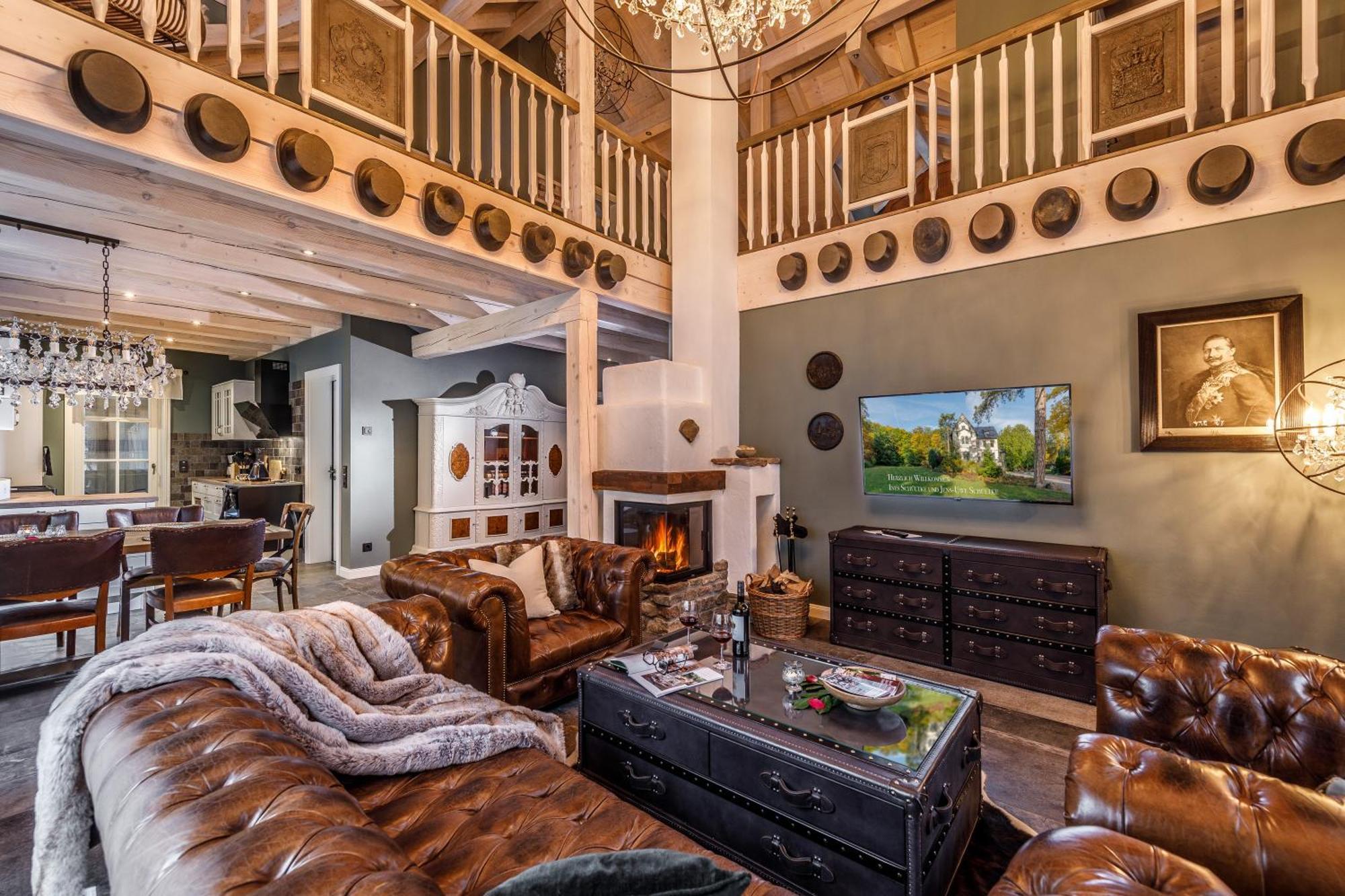 Ferienhaus Ilsenburg, Luxurioese Landhaeuser Mit Sauna Und Kamin, Mitten Im Harz *